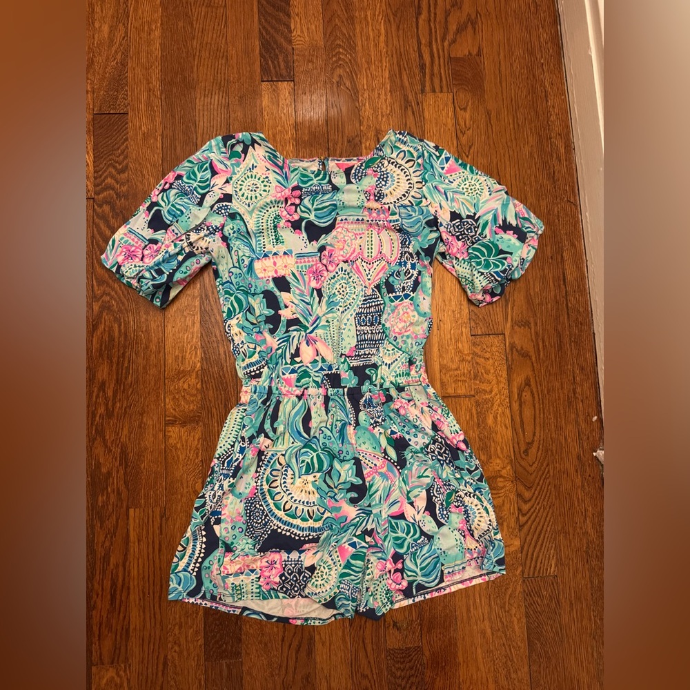 Floral Patterned Women's Romper Lilly Pulitzer